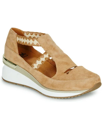 Baskets basses femmes Mam'Zelle VISU Marron