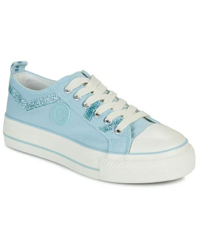 Baskets basses femmes Les Petites Bombes INDIRA Bleu