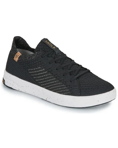 Baskets basses femmes Saola CANNON KNIT 3 Noir