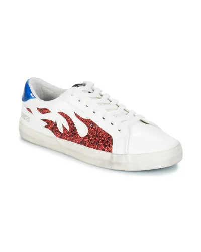 Baskets basses femmes Le Temps des Cerises CITY Blanc