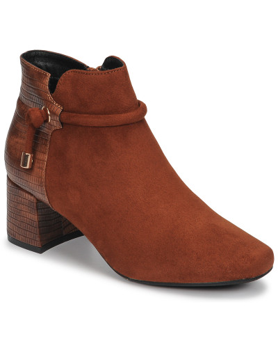 Bottines femmes Moony Mood NANOU Marron