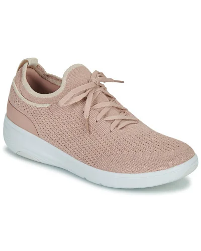 Baskets basses femmes FitFlop SUPER Q Rose
