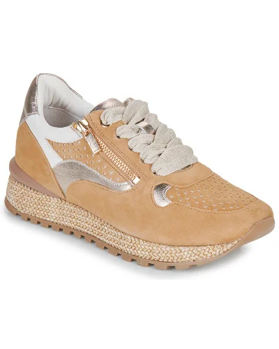 Baskets basses femmes Adige YOKO Beige