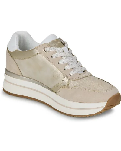 Baskets basses femmes Tom Tailor IMILIA Beige