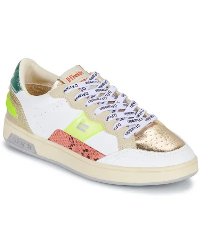 Baskets basses femmes D.Franklin 403 MATCH Multicolore