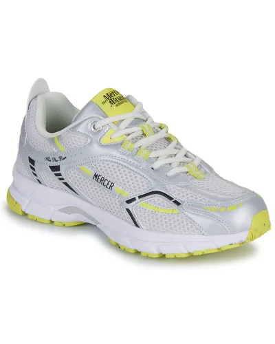 Baskets basses femmes Mercer Amsterdam The Re-Run Neon Blanc