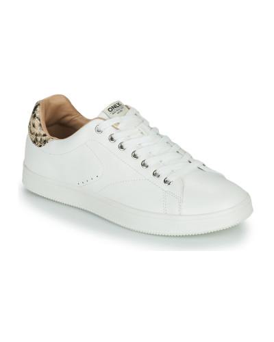 Baskets basses femmes Only SHILO 35 PU CLASSIC SNEAKER Blanc