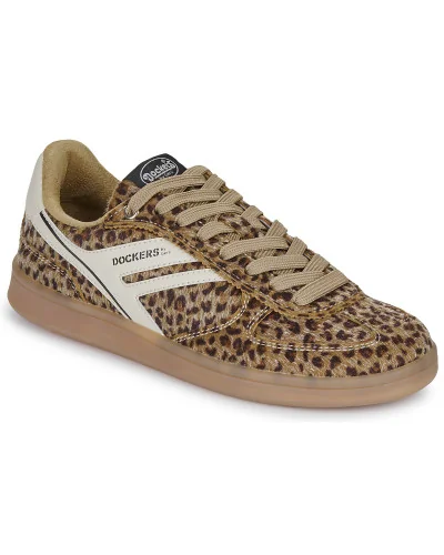 Baskets basses femmes Dockers by Gerli 55MY203 Marron