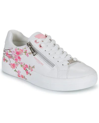 Baskets basses femmes Dockers by Gerli 56GM203 Blanc