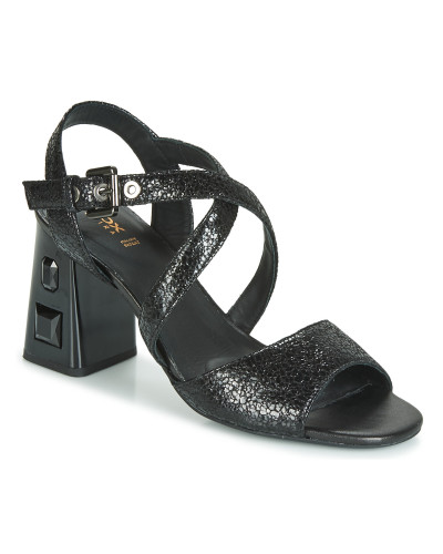 Sandales femmes Geox D SEYLA S. HIGH PLUS Noir