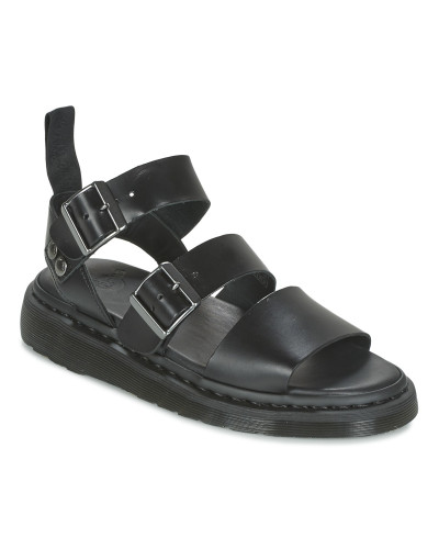 Sandales femmes Dr. Martens GRYPHON BLACK BRANDO Noir