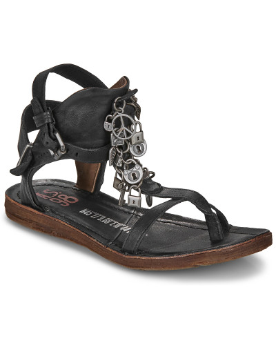 Sandales femmes Airstep / A.S.98 RAMOS Noir