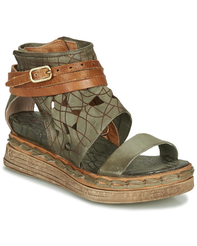 Sandales femmes Airstep / A.S.98 LAGOS Kaki