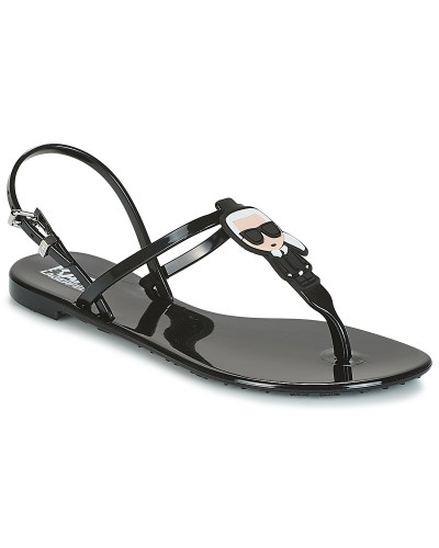 Sandales femmes Karl Lagerfeld JELLY KARL IKONIC SLING Noir