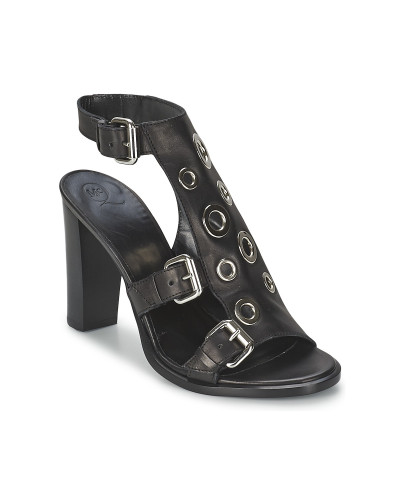 Sandales femmes McQ Alexander McQueen NICO Noir