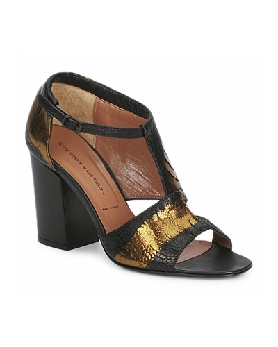 Sandales femmes Sigerson Morrison STRUZZO Noir