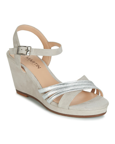 Sandales femmes JB Martin QUOLIDAYS Gris