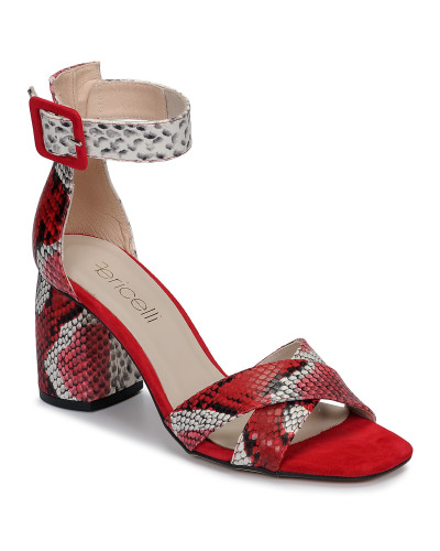 Sandales femmes Fericelli JEZI Rouge