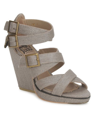 Sandales femmes Feud WASP Gris