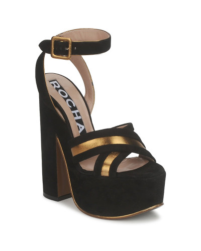 Sandales femmes Rochas RO18238 Noir