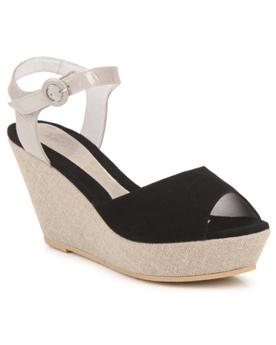 Sandales femmes Regard RAFATI Noir
