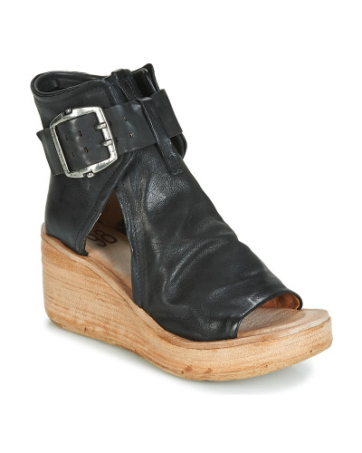 Sandales femmes Airstep / A.S.98 NOA BUCKLE Noir
