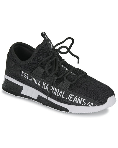 Baskets basses hommes Kaporal DOFINO Noir