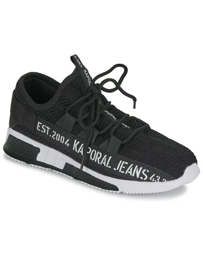 Baskets basses hommes Kaporal DOFINO Noir