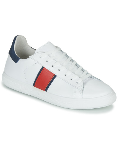 Baskets basses hommes Yurban LOUDE Blanc
