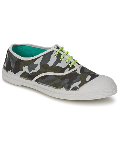 Baskets basses hommes Bensimon TENNIS CAMOFLUO Multicolore