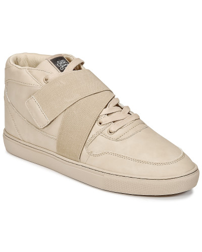 Baskets montantes hommes Sixth June NATION STRAP Beige