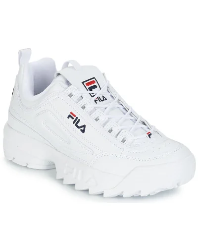 Baskets basses hommes Fila DISRUPTOR LOW Blanc