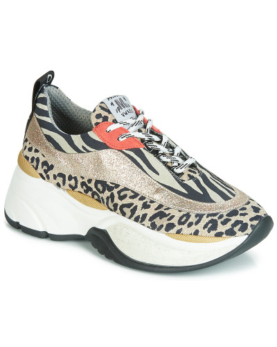 Baskets basses femmes Meline LEO Beige