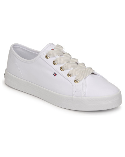 Baskets basses femmes Tommy Hilfiger ESSENTIAL NAUTICAL SNEAKER Blanc