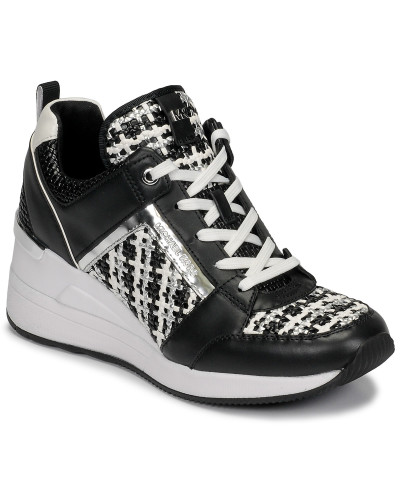 Baskets basses femmes MICHAEL Michael Kors GEORGIE TRAINER Noir