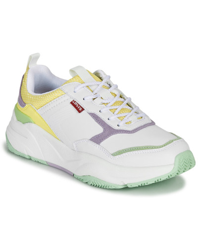 Baskets basses femmes Levis WEST Blanc