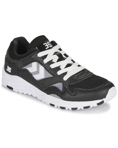 Baskets basses hommes hummel EDMONTON 3S LEATHER Noir