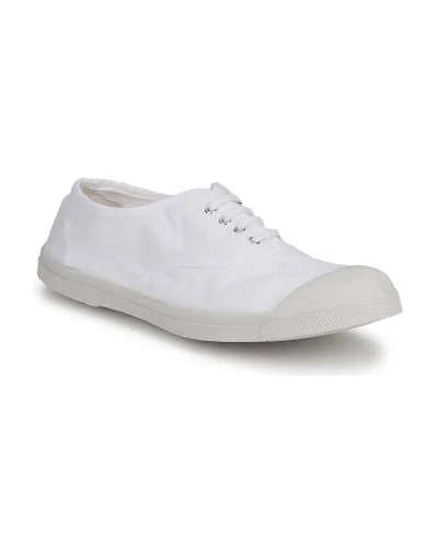 Baskets basses hommes Bensimon TENNIS LACET Blanc