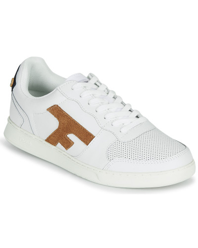 Baskets basses hommes Faguo HAZEL LEATHER Blanc