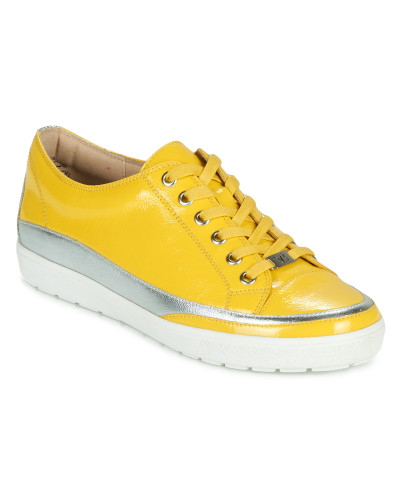 Baskets basses femmes Caprice 23654-613 Jaune
