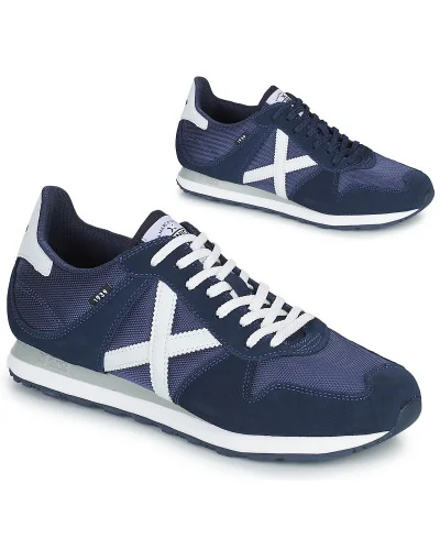 Baskets basses hommes Munich MASSANA 433 Bleu
