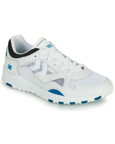 Baskets basses hommes hummel EDMONTON 3S LEATHER Bleu