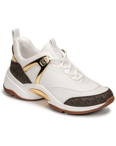 Baskets basses femmes MICHAEL Michael Kors SPARKS TRAINER Blanc