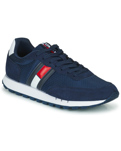 Baskets basses hommes Tommy Jeans RETRO MIX TJM RUNNER Bleu