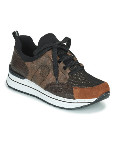 Baskets basses femmes Rieker TEMPORA Marron