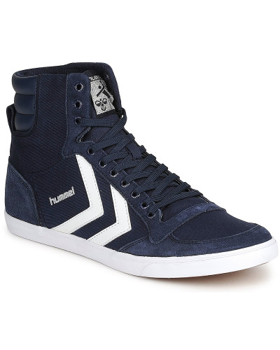 Baskets montantes hommes hummel SLIMMER STADIL HIGH Bleu