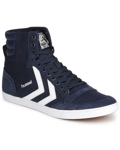 Baskets montantes hommes hummel SLIMMER STADIL HIGH Bleu