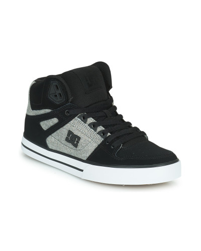 Baskets montantes hommes DC Shoes PURE HIGH-TOP WC Noir