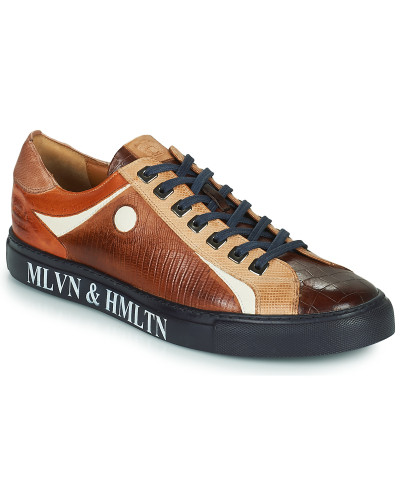 Baskets basses hommes Melvin & Hamilton HARVEY 9 Marron