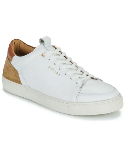Baskets basses hommes Pellet SIMON Blanc